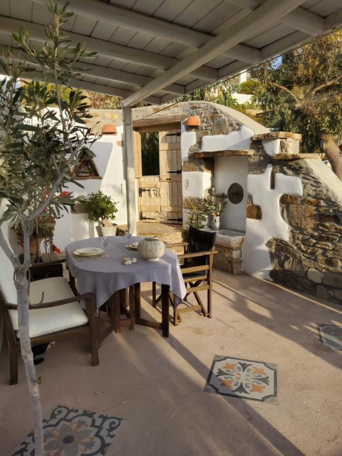 Romantic Sunset Cycladic House In Sotires Moni Christou Dasous Bagian luar foto