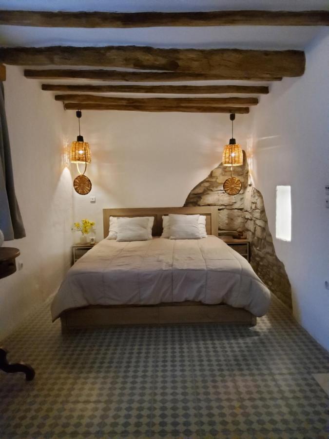 Romantic Sunset Cycladic House In Sotires Moni Christou Dasous Bagian luar foto
