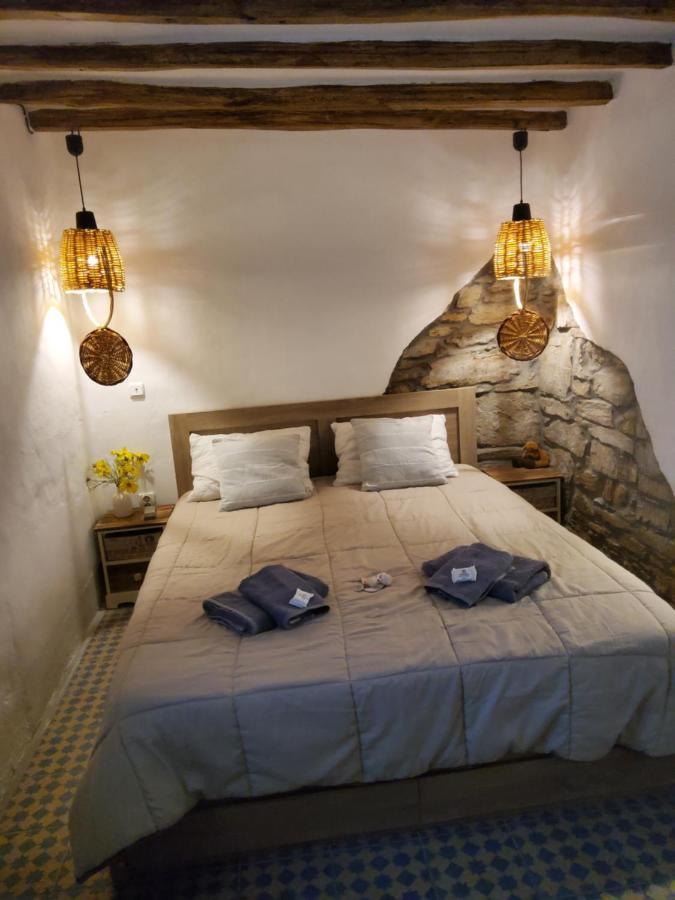 Romantic Sunset Cycladic House In Sotires Moni Christou Dasous Bagian luar foto