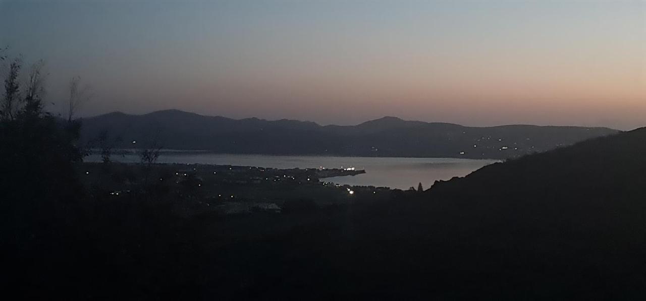 Romantic Sunset Cycladic House In Sotires Moni Christou Dasous Bagian luar foto