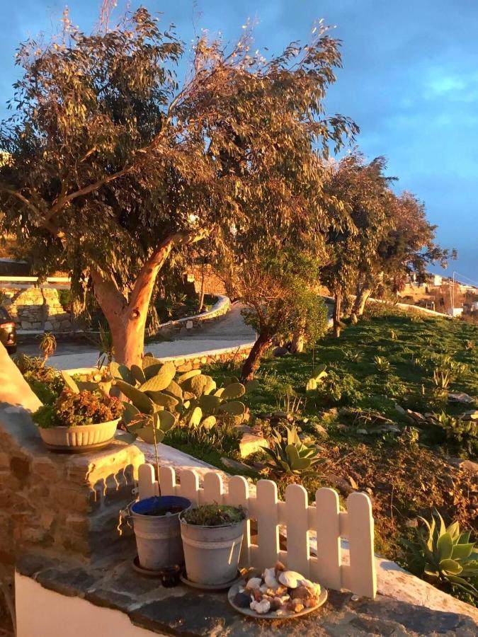 Romantic Sunset Cycladic House In Sotires Moni Christou Dasous Bagian luar foto