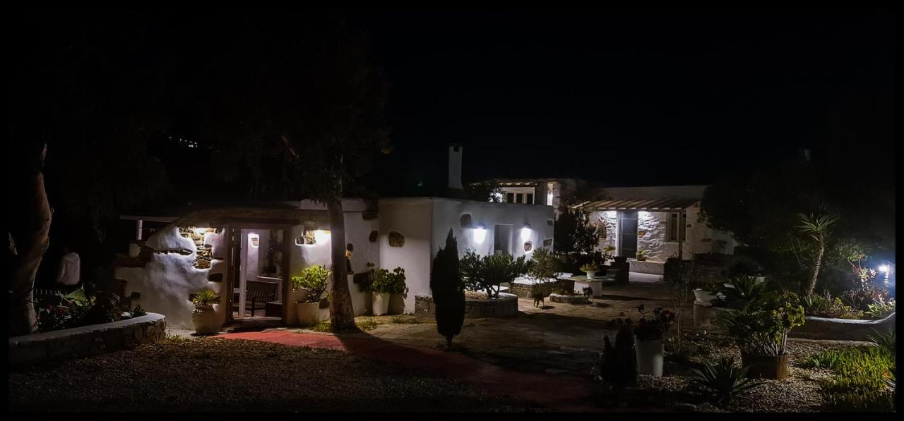 Romantic Sunset Cycladic House In Sotires Moni Christou Dasous Bagian luar foto